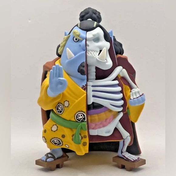 Jason Freeny's Hidden Dissectibles Anime One Piece Series 2 Jinbe Art Figure - Picture 4 of 9